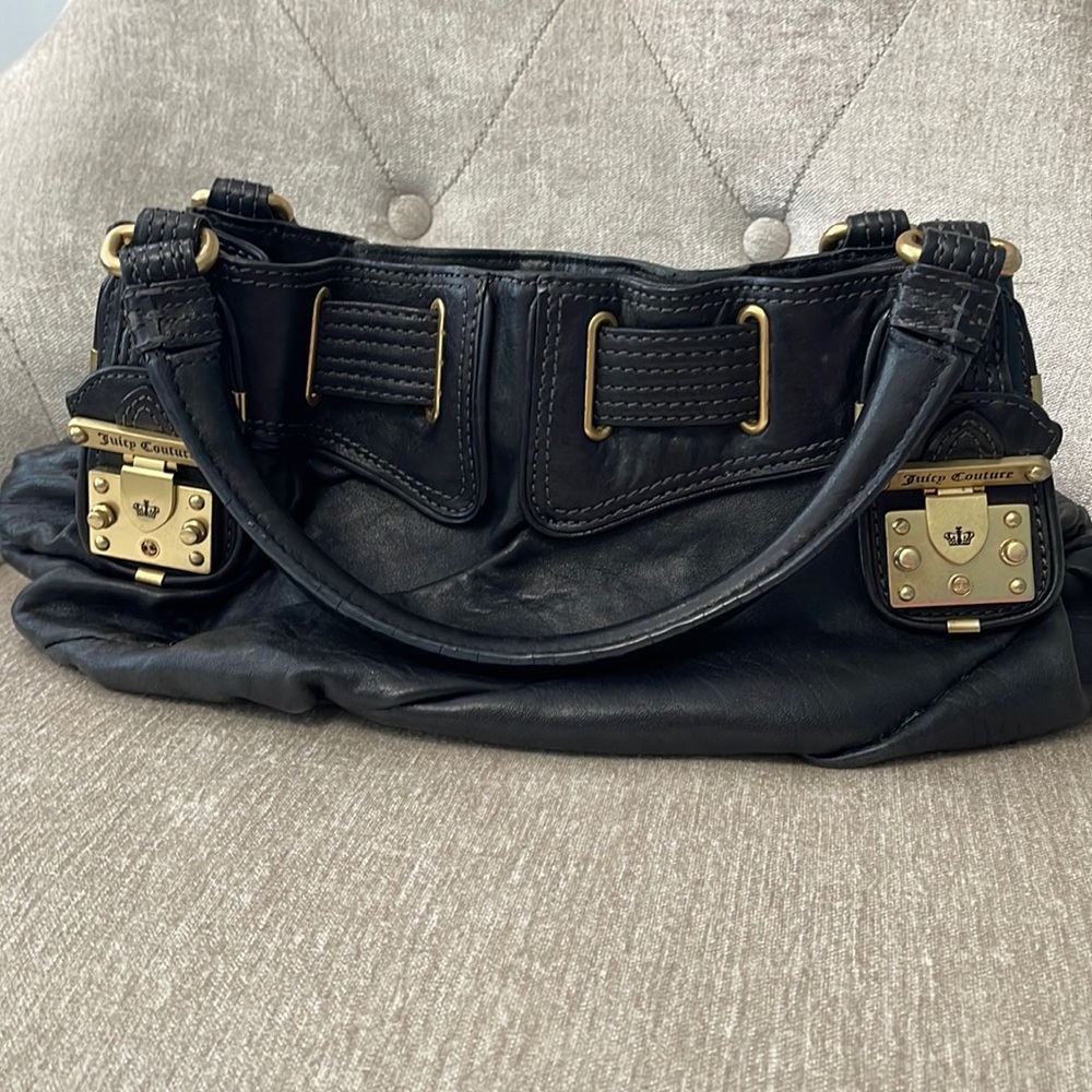 Juicy couture large leather handbag